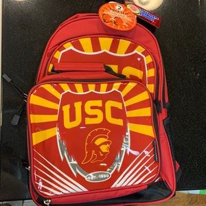 USC Trojan 2 Piece Backpack & Insulated Lunch Set